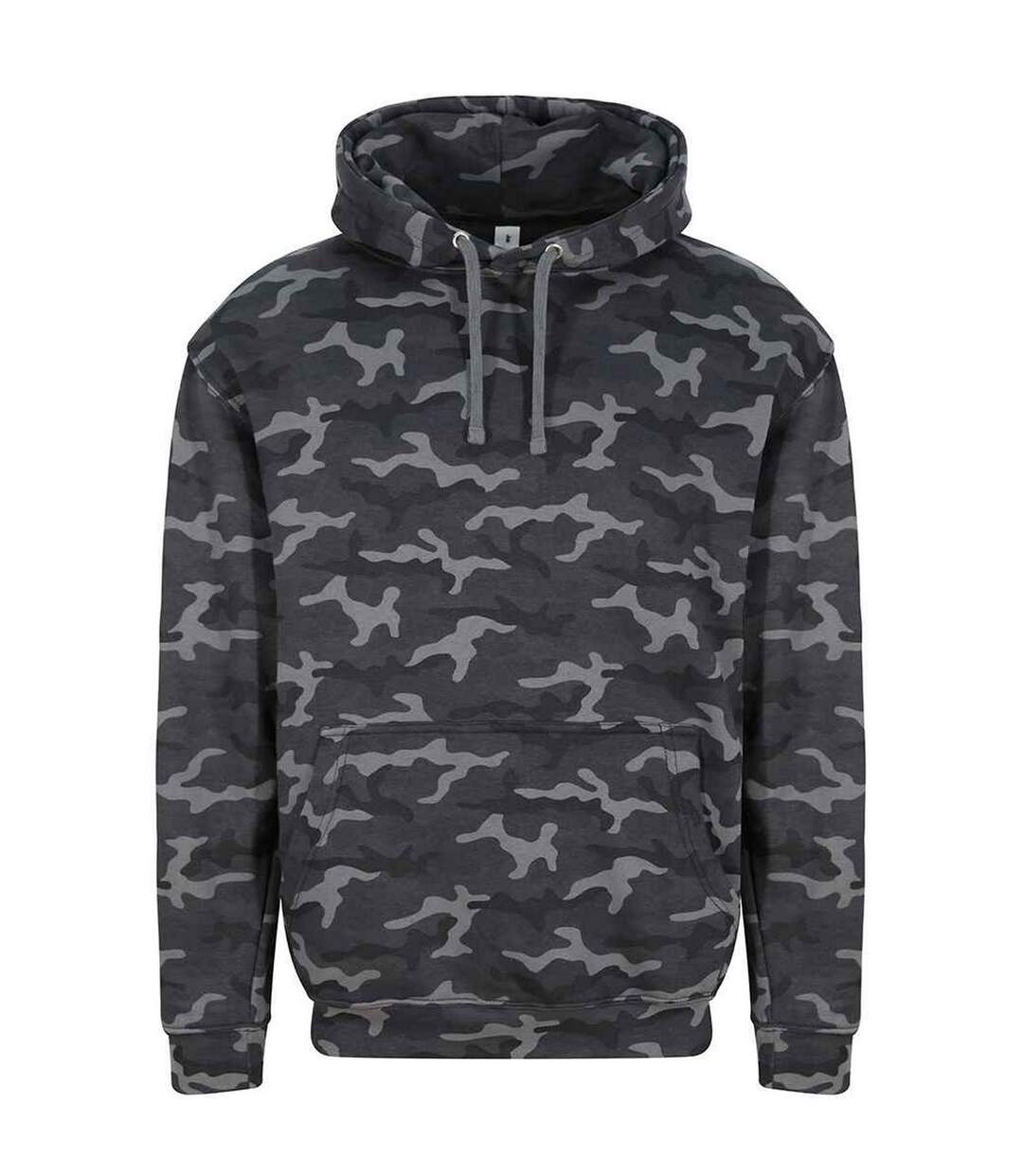 Sweat à capuche homme noir camouflage Awdis-1