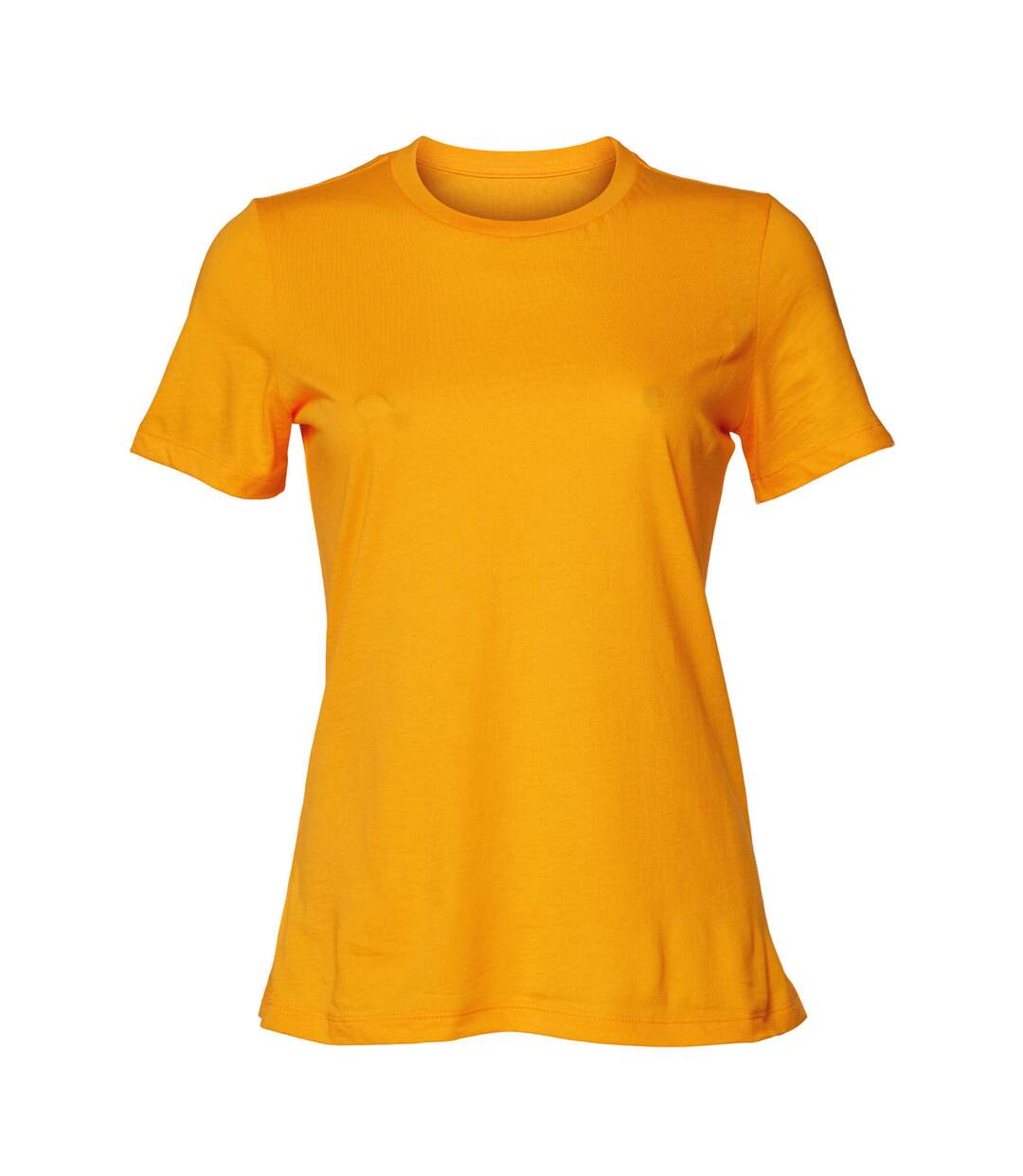 Womens/ladies jersey short-sleeved t-shirt gold Bella + Canvas-1