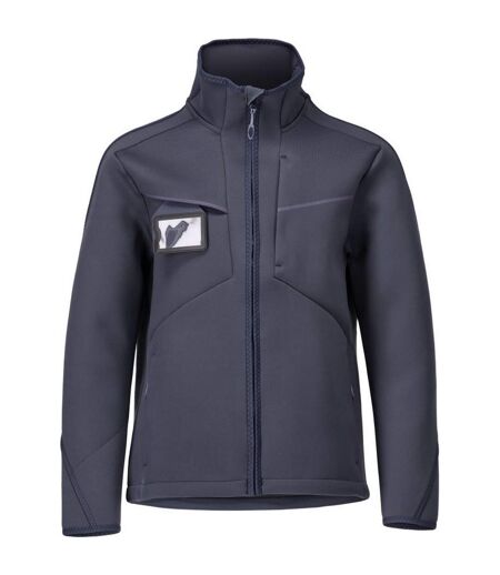 Veste Softshell Customised Homme Bleu Marine Foncé Mascot