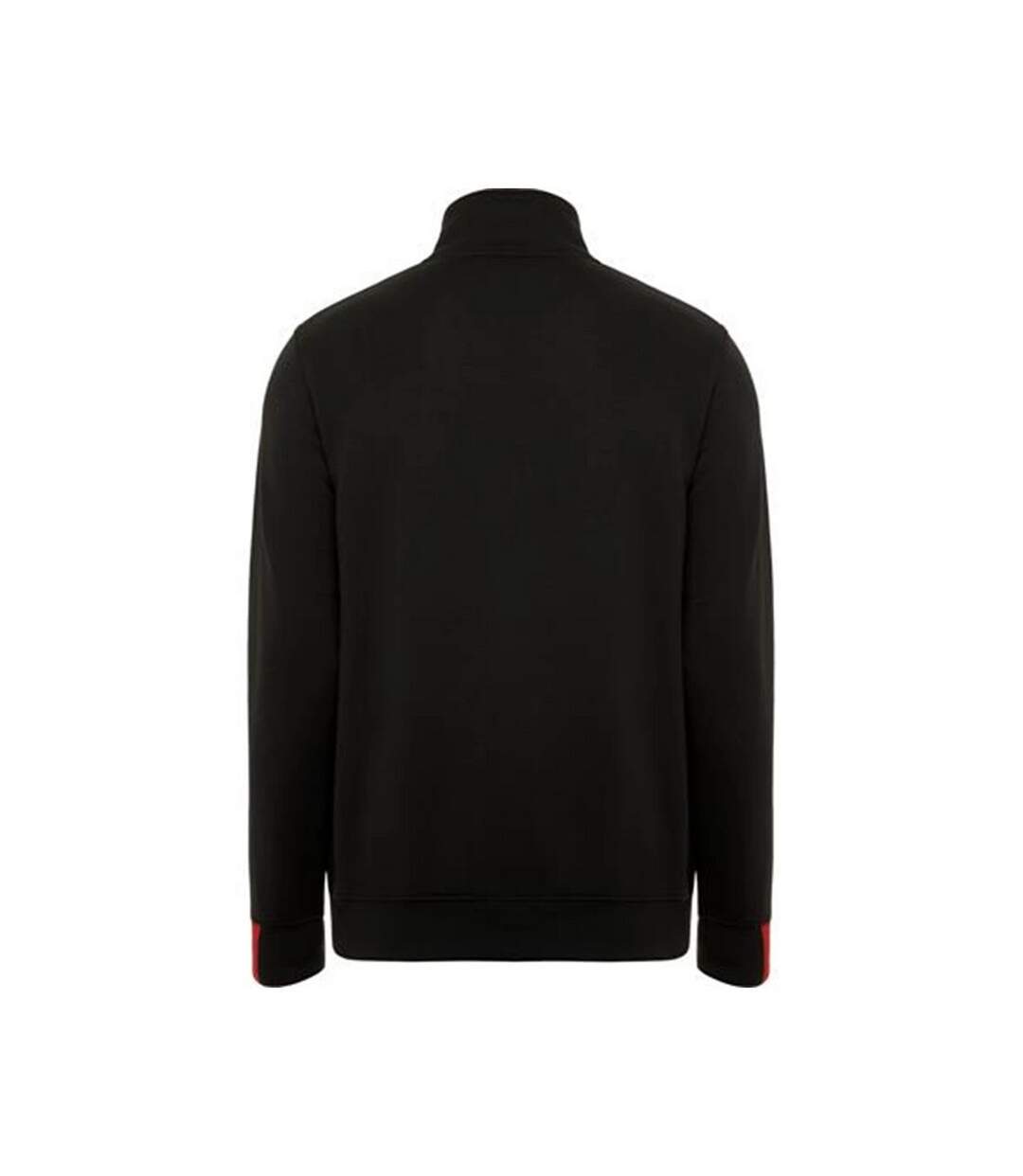 Sweat Troyer Maverick Adulte Noir Rouge Roly Workwear-2