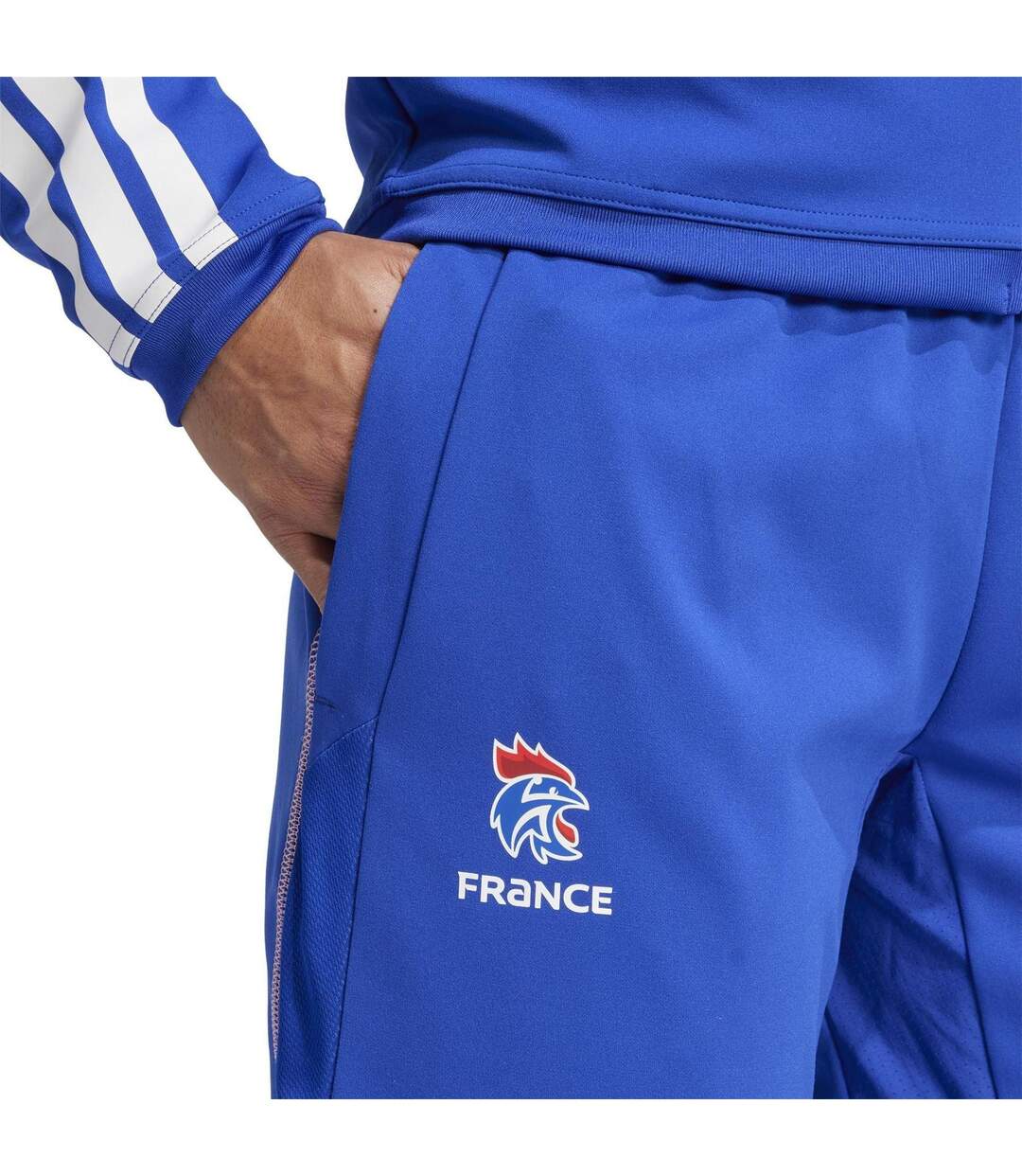 Pantalon De Survêtement Motif/style France Ffr Femme Bleu Vif Adidas-4