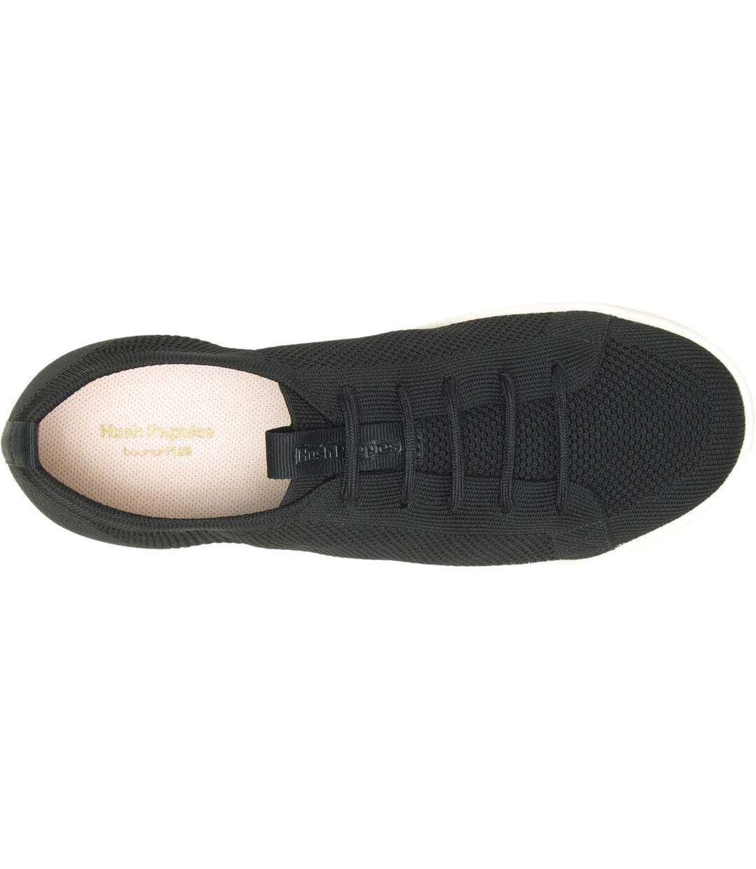 Chaussures décontractées good femme noir Hush Puppies