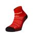 X1 paire de chaussettes rouge mixte bv sport scr one-2