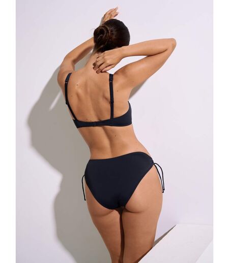 Bas maillot slip de bain taille haute côtés réglables Toulouse Lisca