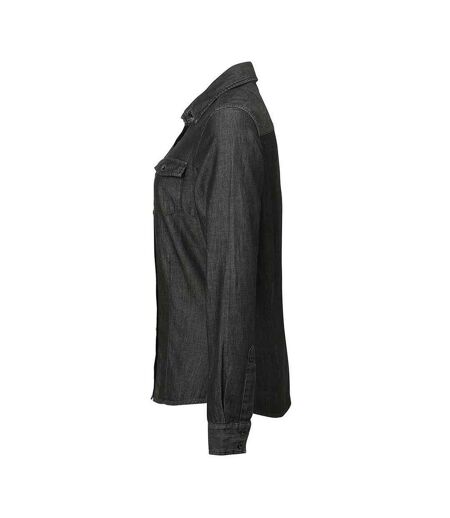 Chemisier Femme Denim Noir Premier