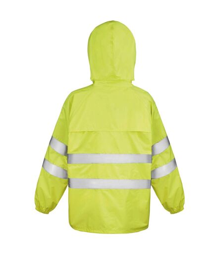 SAFE-GUARD by Result Unisex Adult Waterproof Hi-Vis Suit (Fluro Yellow)