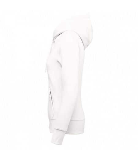 Sweat À Capuche Femme Blanc Kariban