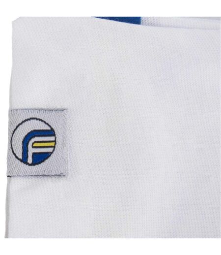 Snood Motif/style Rayé Manchester Taille Unique Blanc Fan Originals