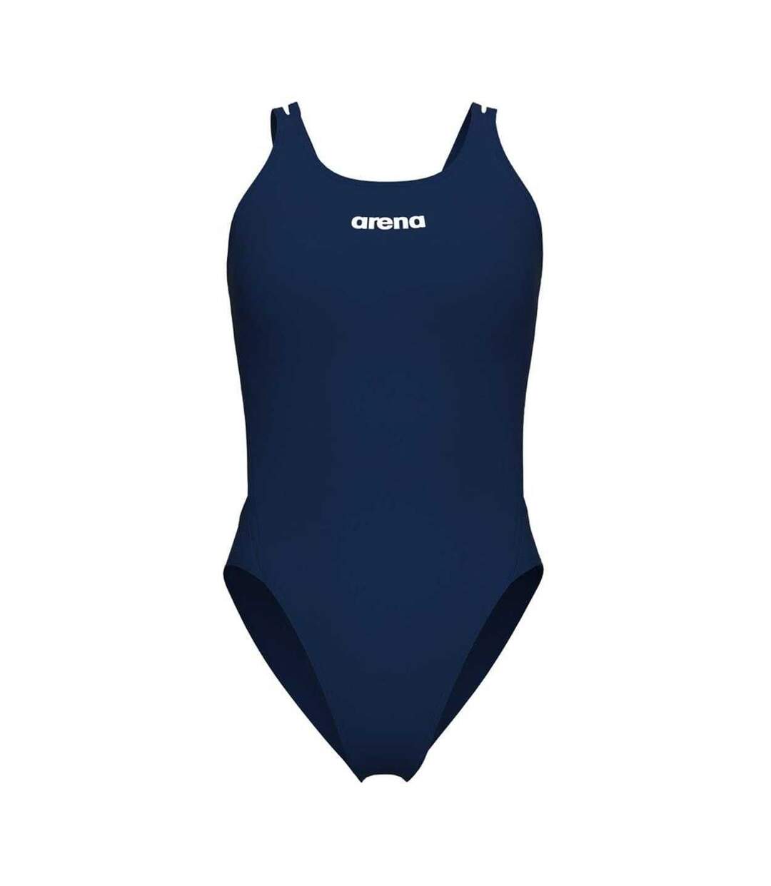 Womens/ladies Tech One Piece Swimsuit Navy White Arena-3