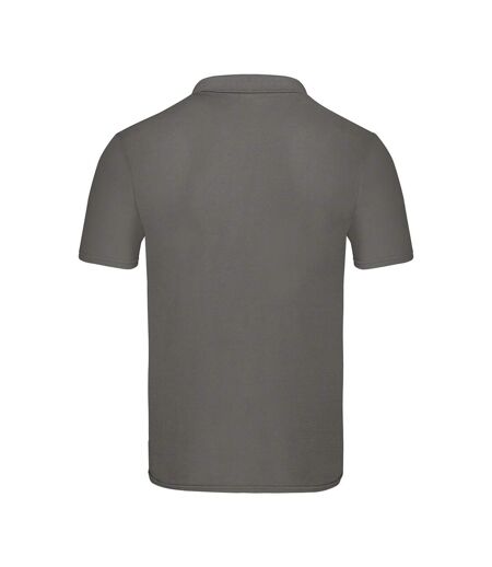 Polo Original Adulte Graphite Clair Uni Fruit Of The Loom