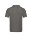 Polo Original Adulte Graphite Clair Uni Fruit Of The Loom-2