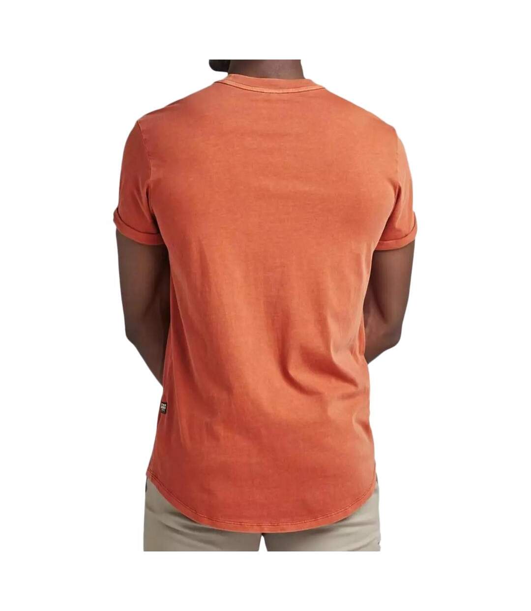 T-shirt Orange Homme G-Star Raw D16396-B353 - S-2