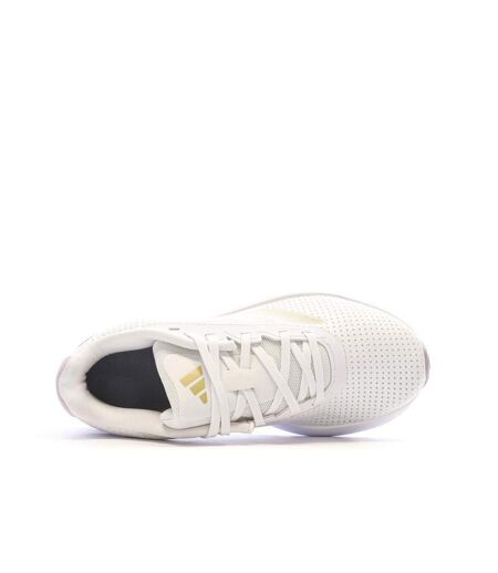 Chaussures de running blanches/dorés femme adidas duramo sl