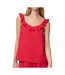 Top rouge femme pieces astina-1