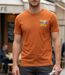 AXXANO AE1142O — Tee-shirt manches courtes avec poche poitrine pour un style casual-1