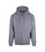Veste À Capuche Studio Adulte Gris Chiné Anthem-1