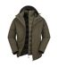 Mens Alaskan 3 In 1 Waterproof Jacket Khaki Mountain Warehouse-1