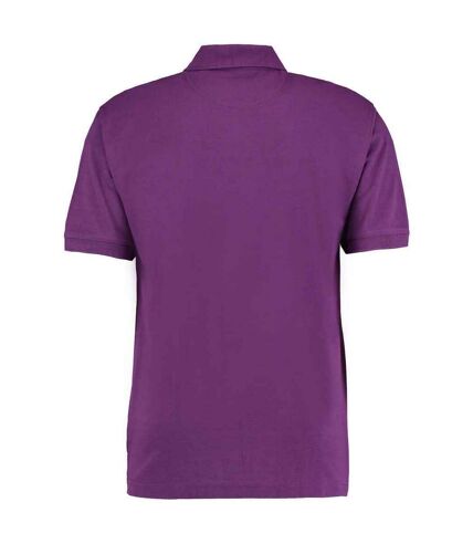 Polo klassic homme violet foncé Kustom Kit Kustom Kit