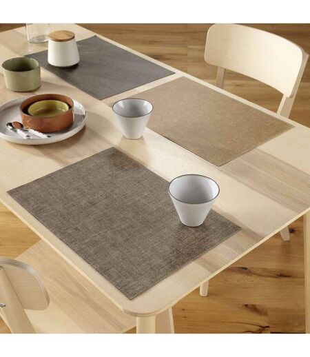 Set de Table Uni Déco Verona 30x43cm Gris