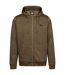 Mens fewston full zip hoodie marshland marl Trespass-1