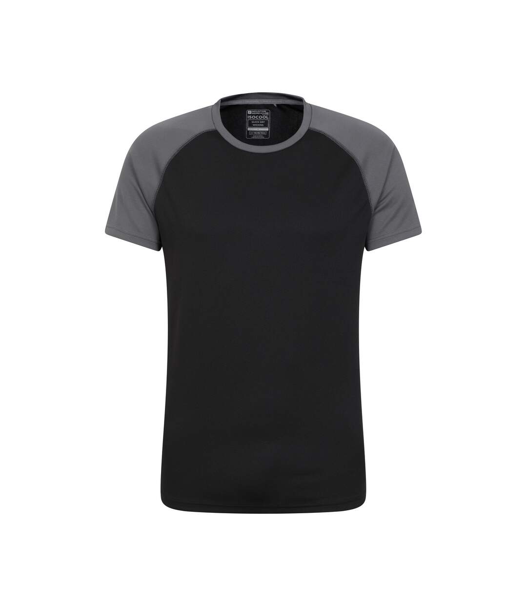 T-shirt endurance homme noir vif Mountain Warehouse