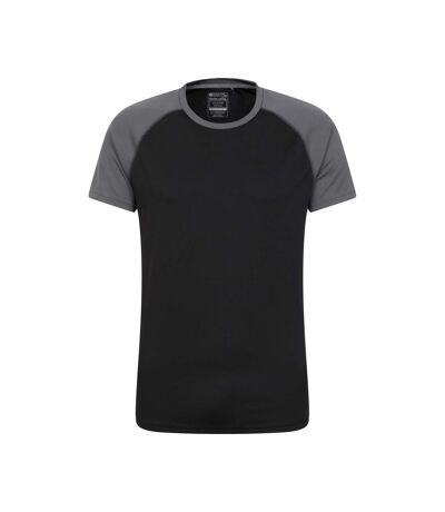 T-shirt endurance homme noir vif Mountain Warehouse Mountain Warehouse