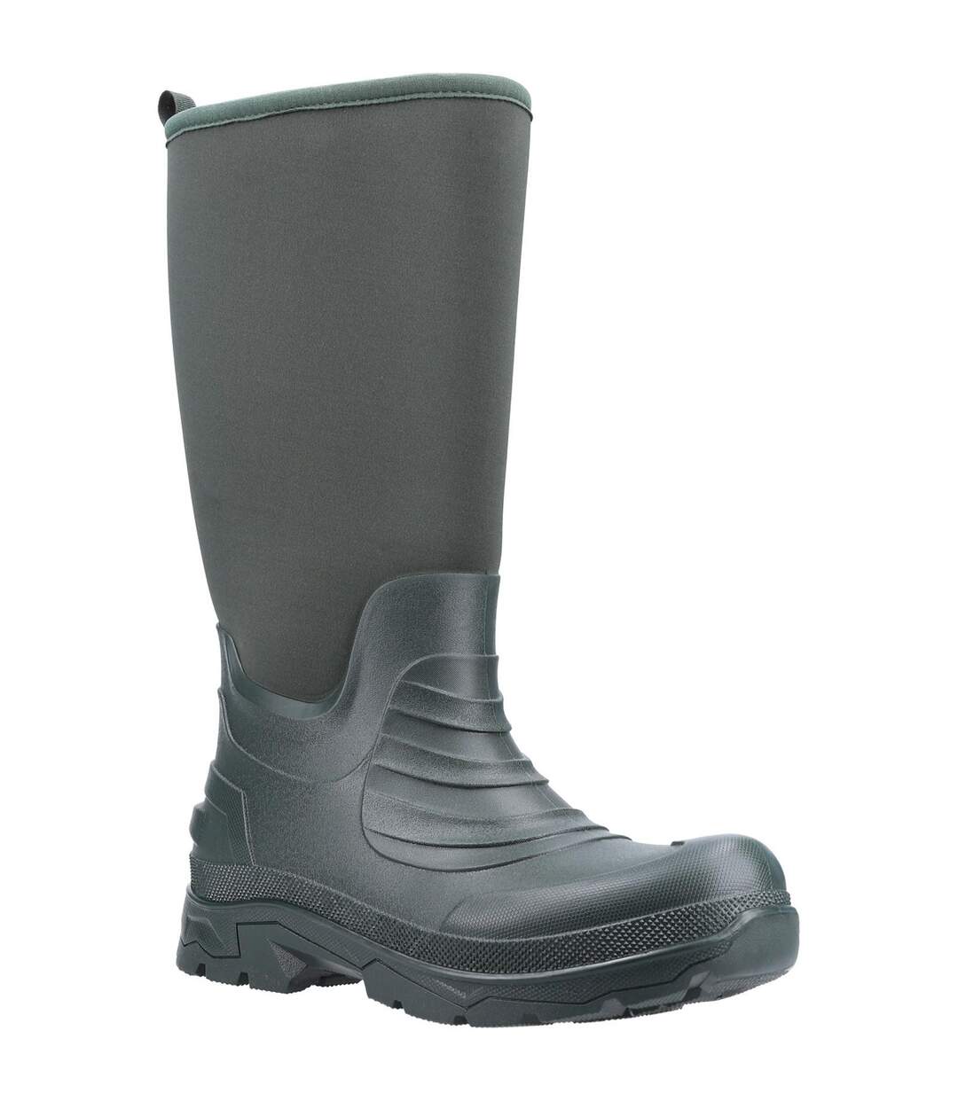 Unisex adult kenwood neoprene wellington boots green Cotswold