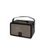 Enceinte sans Fil Vintage 28cm Noir