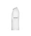 Polo Motif/style Rayures Contrastées Homme Blanc Bleu Marine James And Nicholson-4