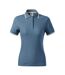 Polo Focus Femme Bleu Denim Malfini-1