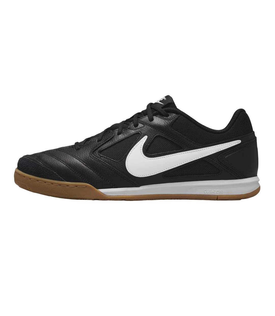 Mens Gato Classic Leather Indoor Football Shoes Black White Nike-3