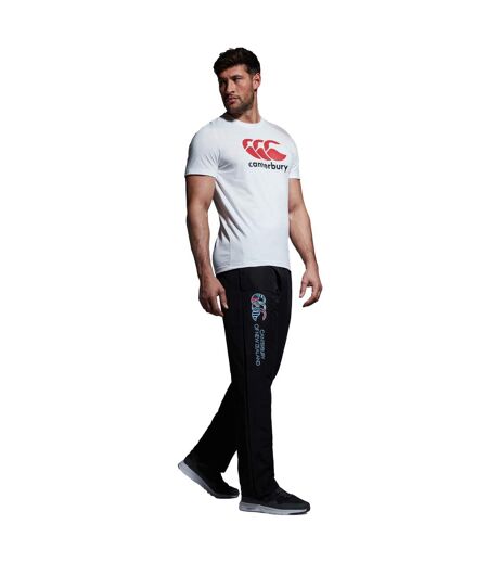 Mens Uglies Open Hem Jogging Bottoms Black Canterbury