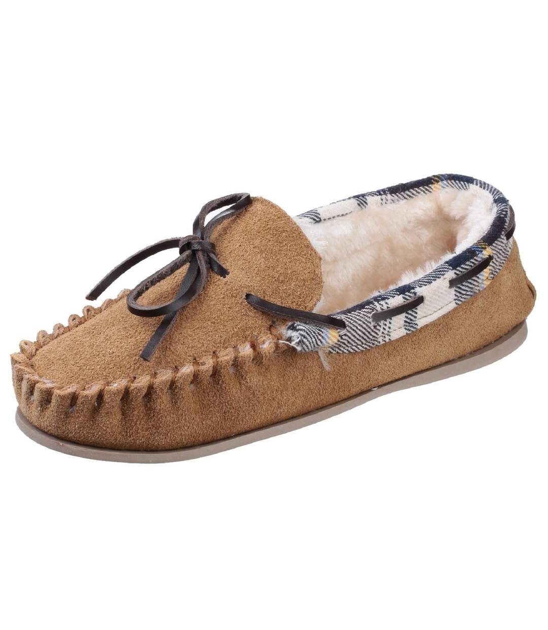 Kilkenny chaussons bateau femme fauve Cotswold-4