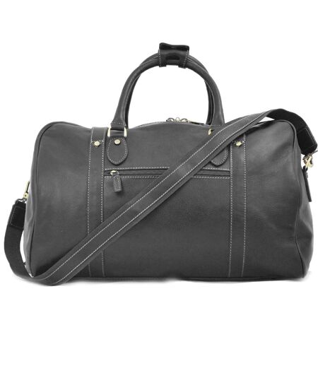 Katana - Sac de voyage en cuir 50cm - noir - 6491