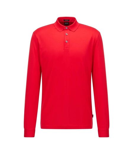 Polo Pearl Homme Rouge Boss