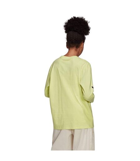 T-shirt Manches Longues Always Original Femme Jaune Adidas
