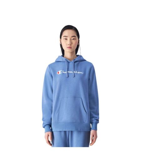 Sweat À Capuche Bs099 Femme Bleu Champion