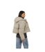 Doudoune Matelassée Motif/style Court Dani Femme Taupe Brave Soul-3