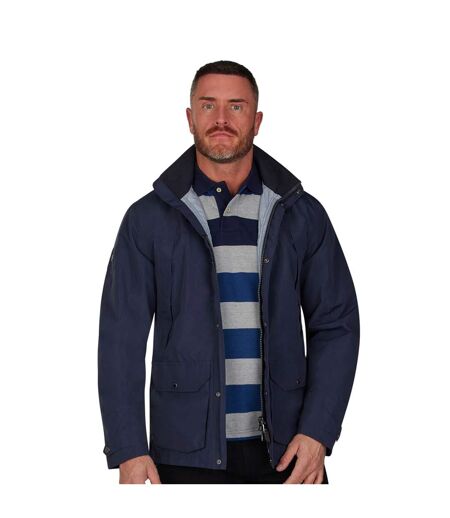 Veste imperméable homme bleu marine Raging Bull