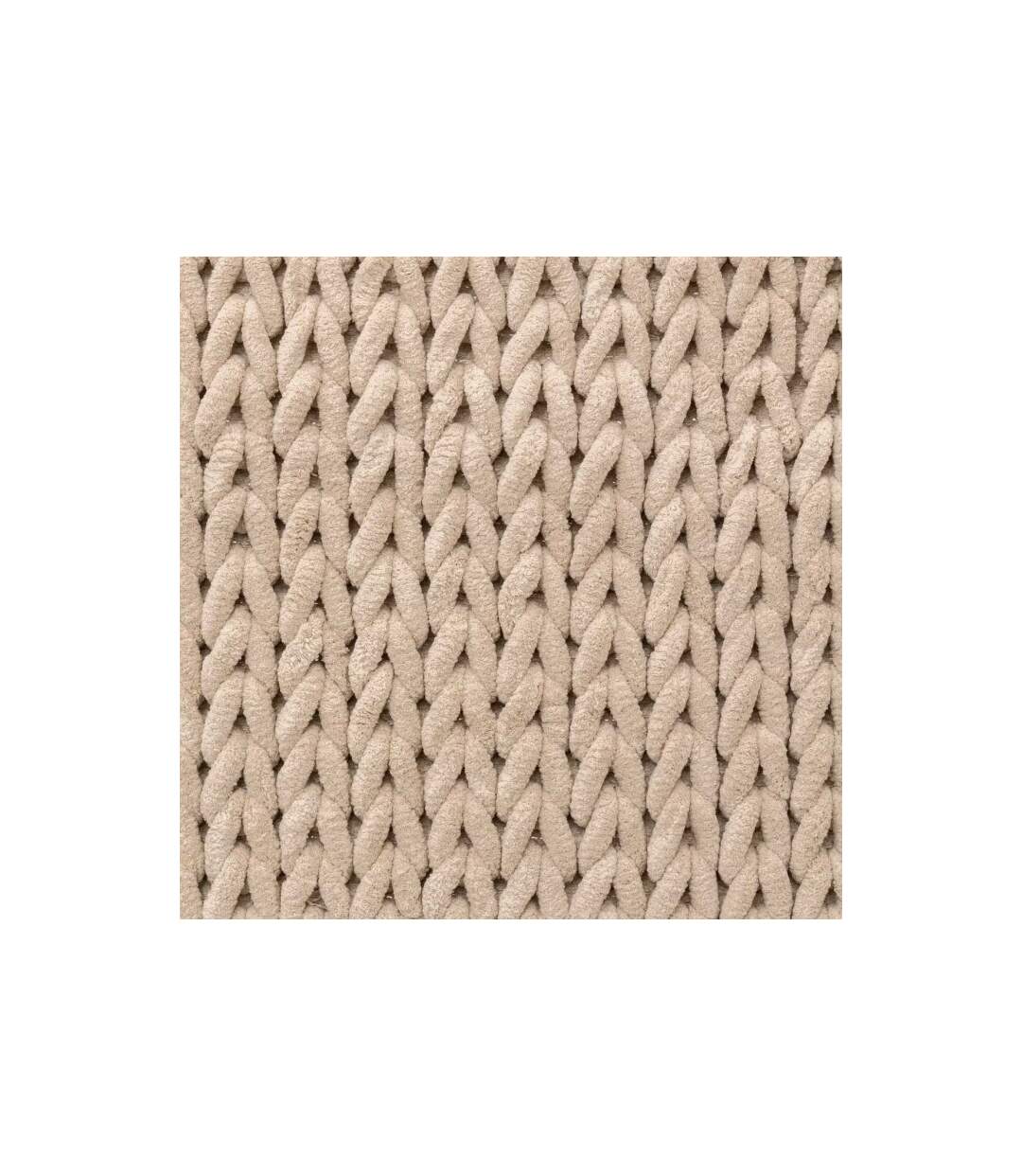 Tapis Salle de Bain Tissé Épais 50x75cm Naturel-3