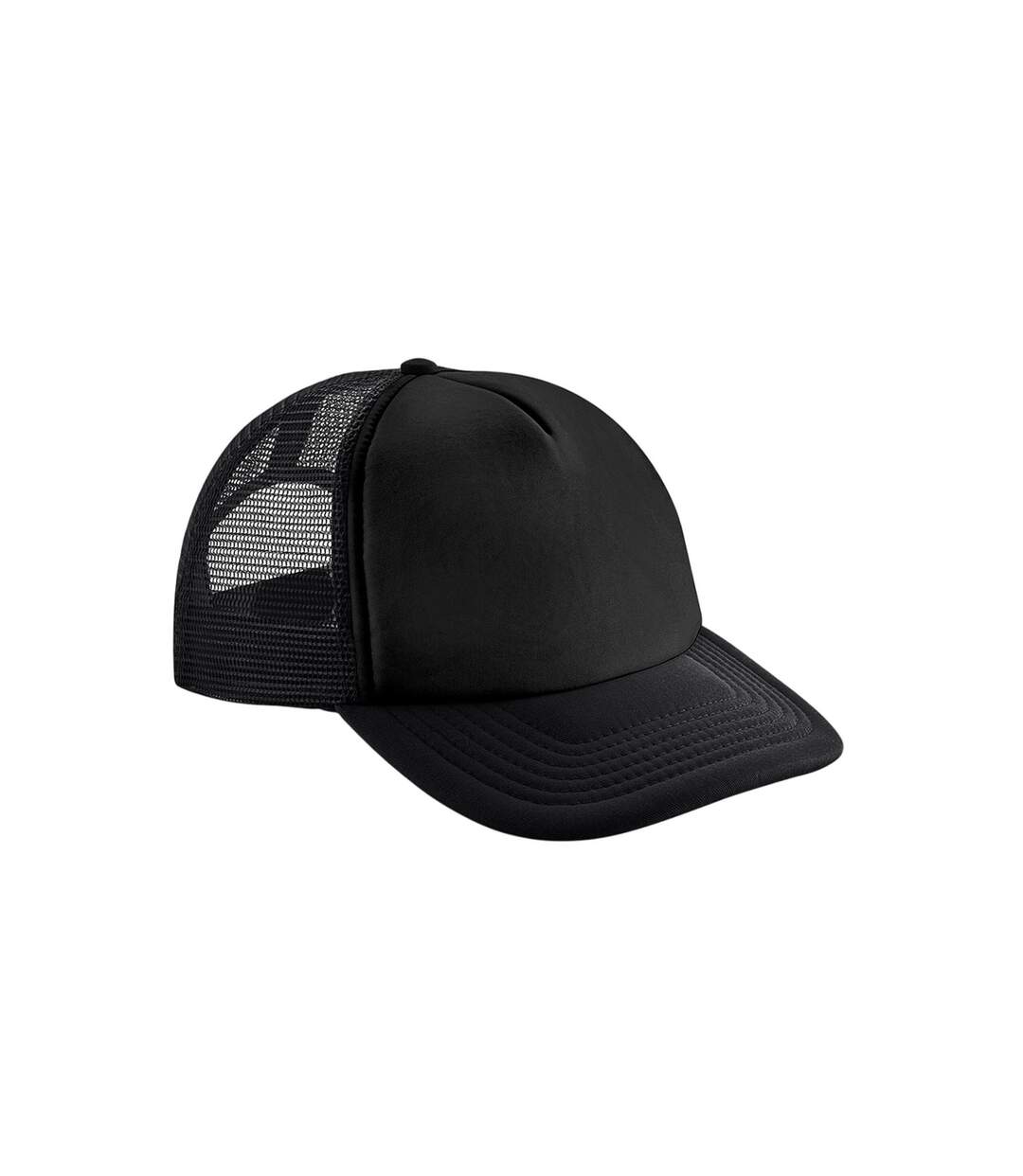 Casquette trucker noir Beechfield-1