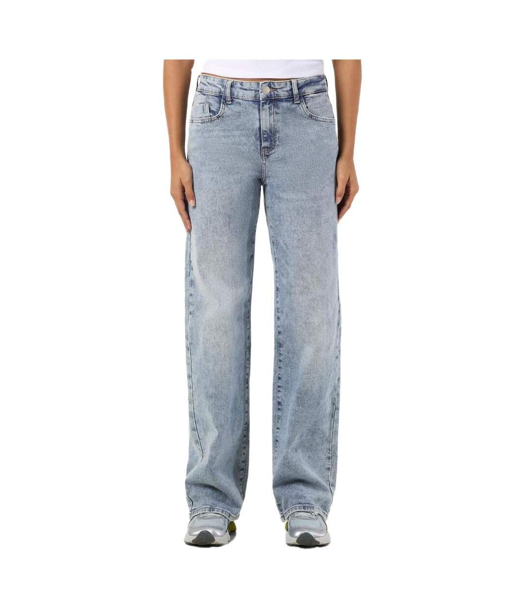 Jean droit bleu femme noisy may landa-1