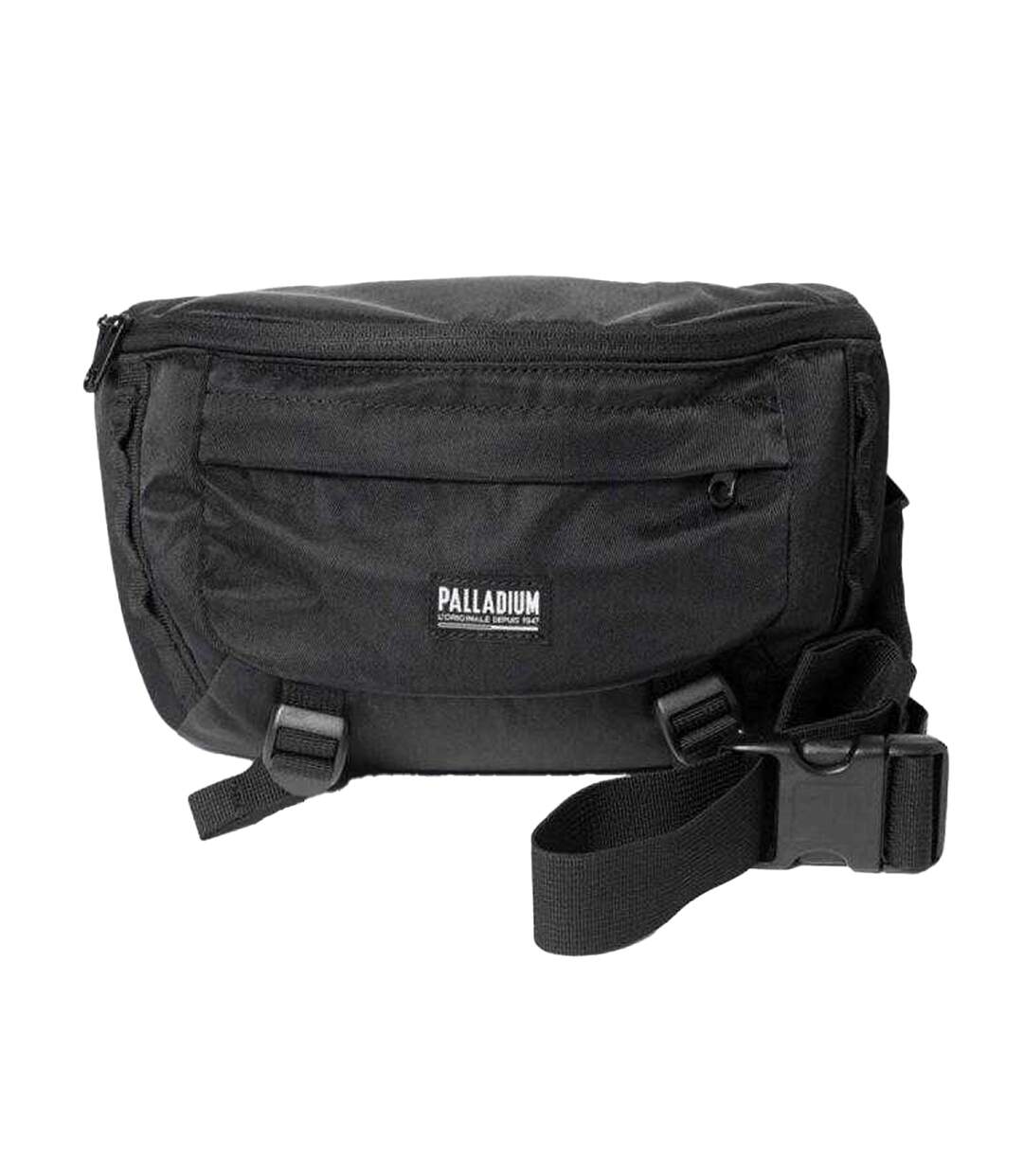 Nylon Waist Bag One Size Black Palladium-1