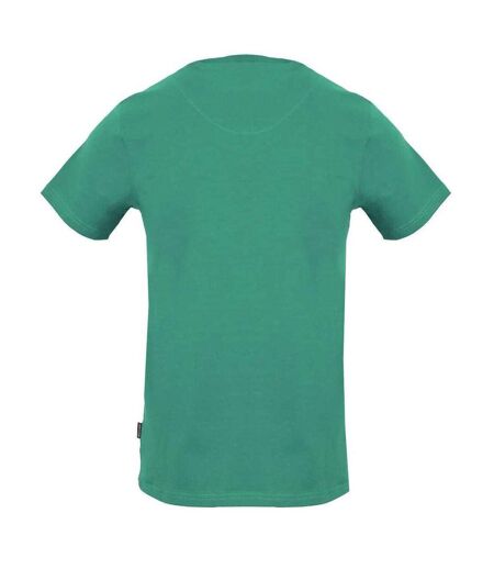 T-shirt Motif Bande Homme Vert Aquascutum