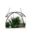 Plantes Artificielles à Suspendre Krist 20cm Naturel-3