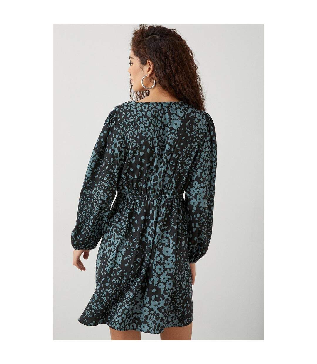 Mini robe femme kaki Dorothy Perkins-2