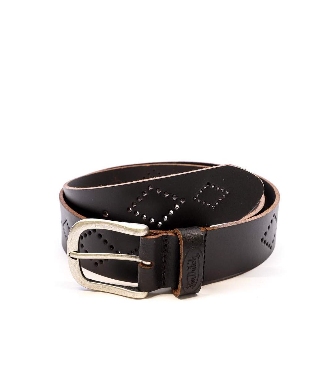 Ceinture Marron Foncé Femme Von Dutch CHARMS - T 100-1