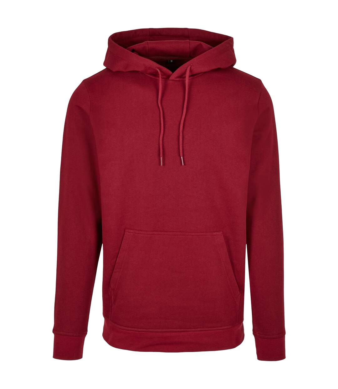 Sweat À Capuche Basic Adulte Bordeaux Build Your Brand-1