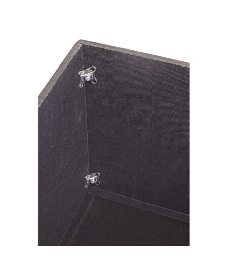 Coffret de Rangement Velours Idaya 65cm Anthracite