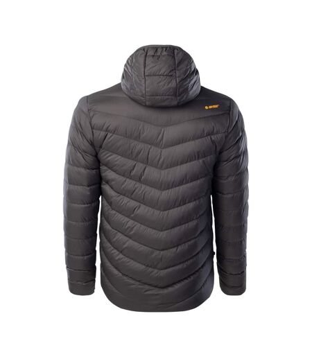 Doudoune Matelassée Salrin Homme Encre Noire Jaune Orangé Hi-Tec